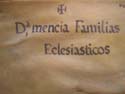 Catastro de Ensenada. Familias de eclesiásticos